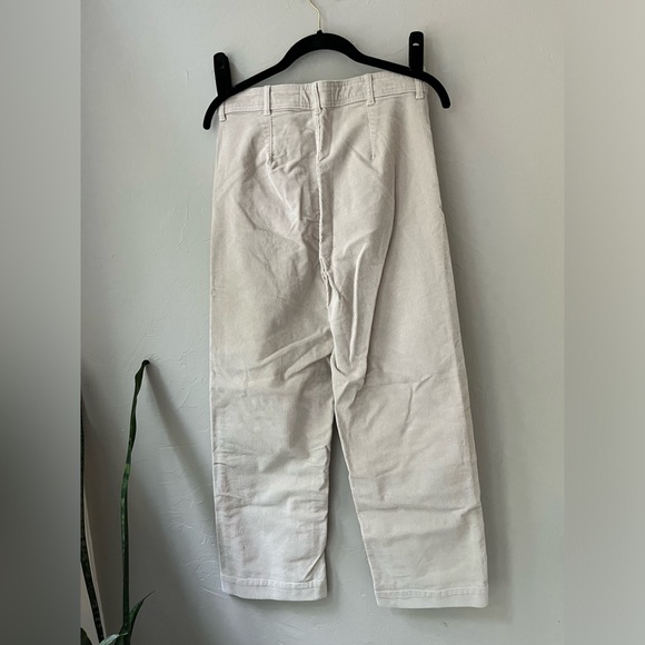 ✨ EVERLANE THE CORDUROY WIDE LEG PANTS IN SANDSTONE 4 - Picture 7 of 8